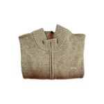 Pull camionneur Ohaeawai homme beige chiné taille 3XL