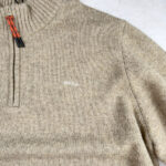Pull camionneur Ohaeawai homme beige chiné taille 3XL — vue 5
