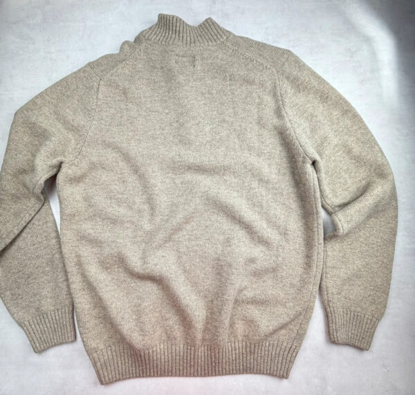 Pull camionneur Ohaeawai homme beige chiné taille 3XL — vue 15