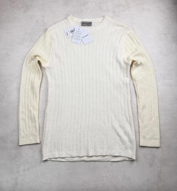 Pull à col rond femme écru taille XXL — vue 3