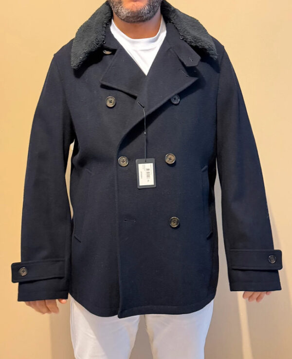Caban Olly Gan Marco homme bleu marine taille XL — vue 2