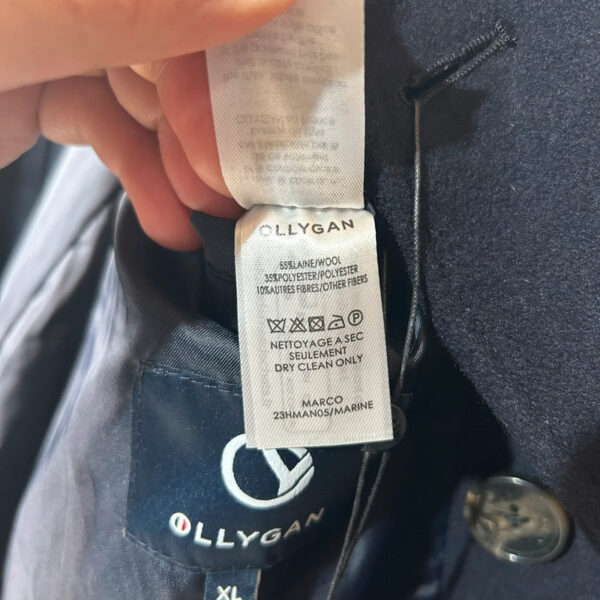 Caban Olly Gan Marco homme bleu marine taille XL — vue 13