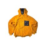 Veste sherpa à capuche Gotcha homme orange taille L