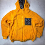 Veste sherpa à capuche Gotcha homme orange taille L — vue 2