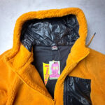 Veste sherpa à capuche Gotcha homme orange taille L — vue 6