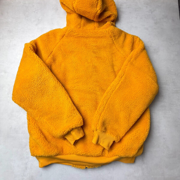 Veste sherpa à capuche Gotcha homme orange taille L — vue 7