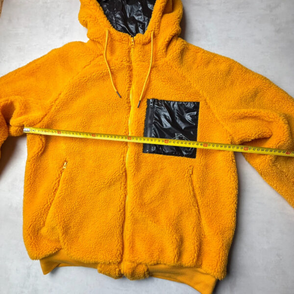 Veste sherpa à capuche Gotcha homme orange taille L — vue 12
