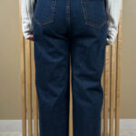Jean cropped Han Kjøbenhavn Cropped Jeans femme bleu moyen taille 28 — vue 5