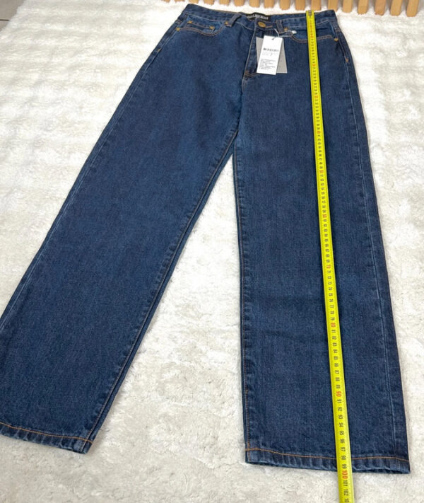 Jean cropped Han Kjøbenhavn Cropped Jeans femme bleu moyen taille 28 — vue 7