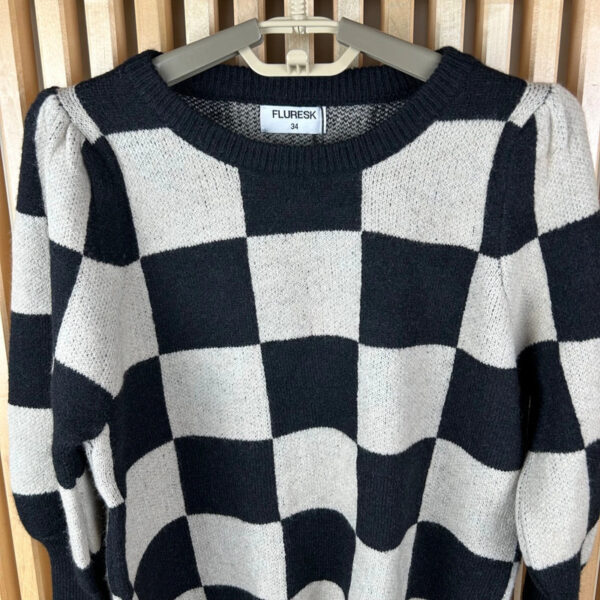 Pull à manches longues Fluresk femme noir taille 34 — vue 3