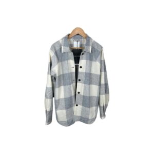 Surchemise Elvine homme gris/écru taille L