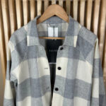 Surchemise Elvine homme gris/écru taille L — vue 4