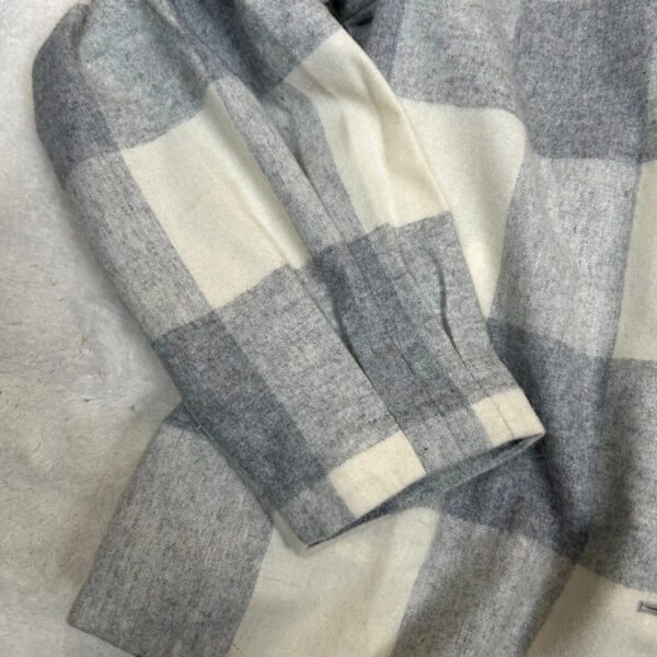 Surchemise Elvine homme gris/écru taille L — vue 9