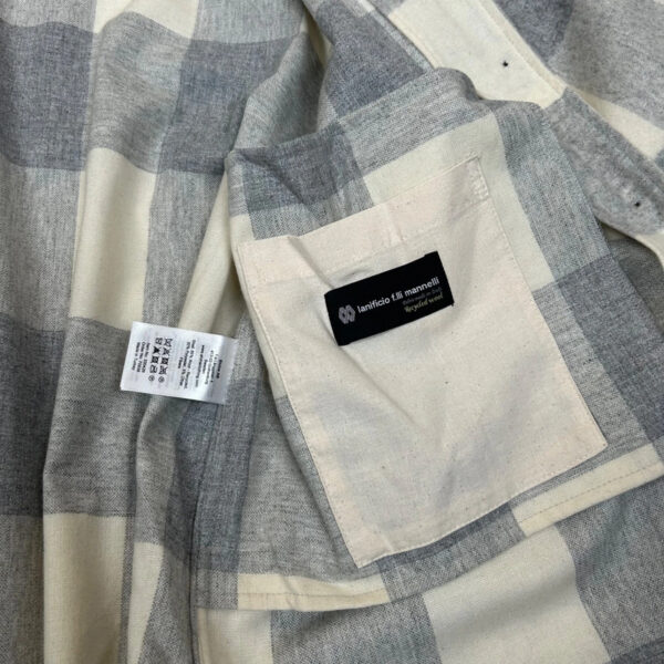 Surchemise Elvine homme gris/écru taille L — vue 10