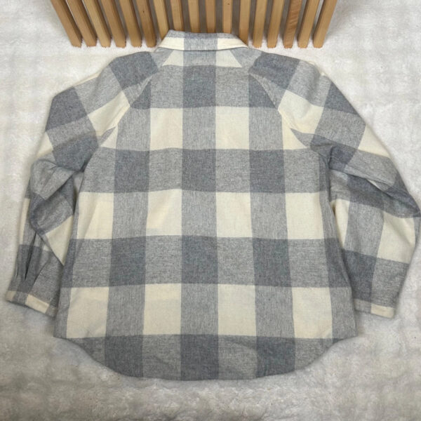 Surchemise Elvine homme gris/écru taille L — vue 12