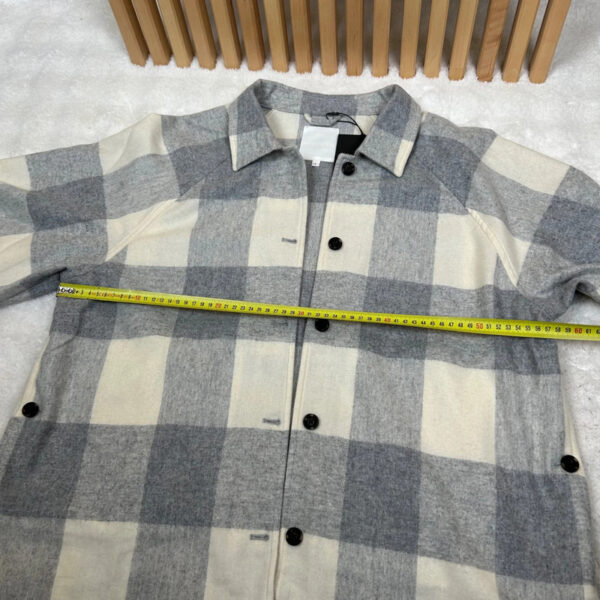 Surchemise Elvine homme gris/écru taille L — vue 18
