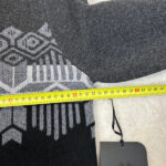Pull à col montant demi-zip Obermeyer Brady 1/2 Zip Sweater homme gris anthracite/noir taille M — vue 14