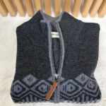 Pull à col montant demi-zip Obermeyer Brady 1/2 Zip Sweater homme gris anthracite/noir taille M — vue 18
