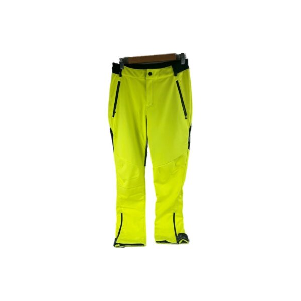 Pantalon de cyclisme Gonso Oden unisexe jaune fluorescent taille M