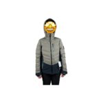 Veste de ski à capuche Obermeyer femme gris kaki/noir taille XS — vue 2