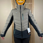 Veste de ski à capuche Obermeyer femme gris kaki/noir taille XS — vue 4