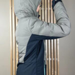 Veste de ski à capuche Obermeyer femme gris kaki/noir taille XS — vue 5