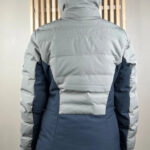 Veste de ski à capuche Obermeyer femme gris kaki/noir taille XS — vue 7