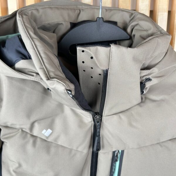 Veste de ski à capuche Obermeyer femme gris kaki/noir taille XS — vue 11