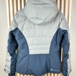 Veste de ski à capuche Obermeyer femme gris kaki/noir taille XS — vue 12