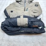 Veste de ski à capuche Obermeyer femme gris kaki/noir taille XS — vue 15