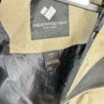 Veste de ski à capuche Obermeyer femme gris kaki/noir taille XS — vue 19