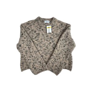 Pull en maille Naf Naf femme beige chiné taille L