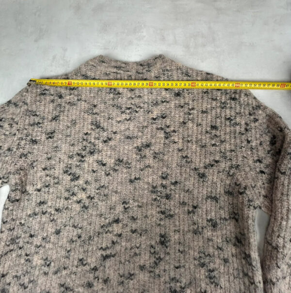 Pull en maille Naf Naf femme beige chiné taille L — vue 10