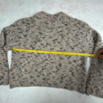 Pull en maille Naf Naf femme beige chiné taille L — vue 12