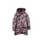 Doudoune longue à capuche G-Star Long Slim Hood Puffer WMN femme noir/bordeaux taille S