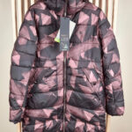 Doudoune longue à capuche G-Star Long Slim Hood Puffer WMN femme noir/bordeaux taille S — vue 2
