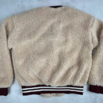 Veste teddy Naf Naf femme beige taille XS — vue 6