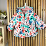 Doudoune réversible à capuche pour bébé Boboli multicolore taille 12M / 80 cm — vue 2