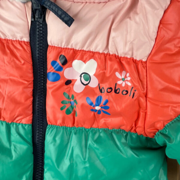 Doudoune réversible à capuche pour bébé Boboli multicolore taille 12M / 80 cm — vue 6