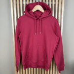 Sweat à capuche Fruit of the Loom femme bordeaux taille S — vue 2