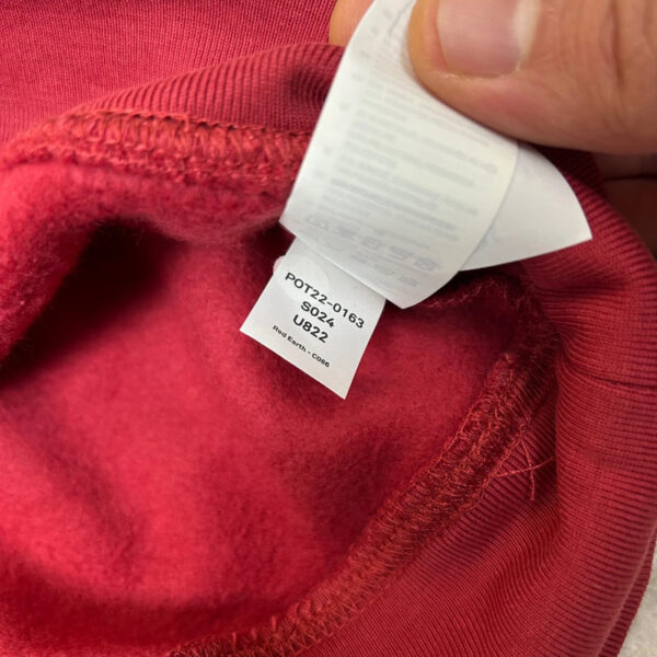 Sweat à capuche Fruit of the Loom femme bordeaux taille S — vue 4