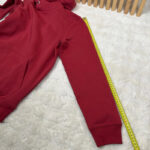 Sweat à capuche Fruit of the Loom femme bordeaux taille S — vue 8