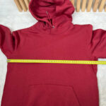 Sweat à capuche Fruit of the Loom femme bordeaux taille S — vue 10