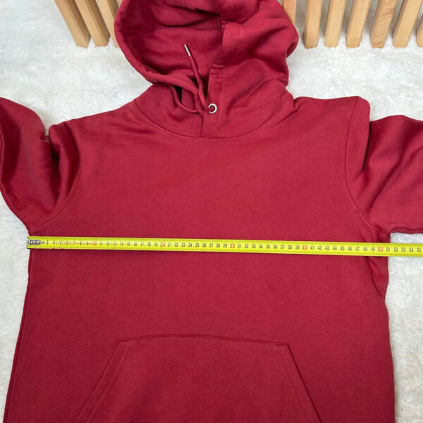 Sweat à capuche Fruit of the Loom femme bordeaux taille S — vue 10