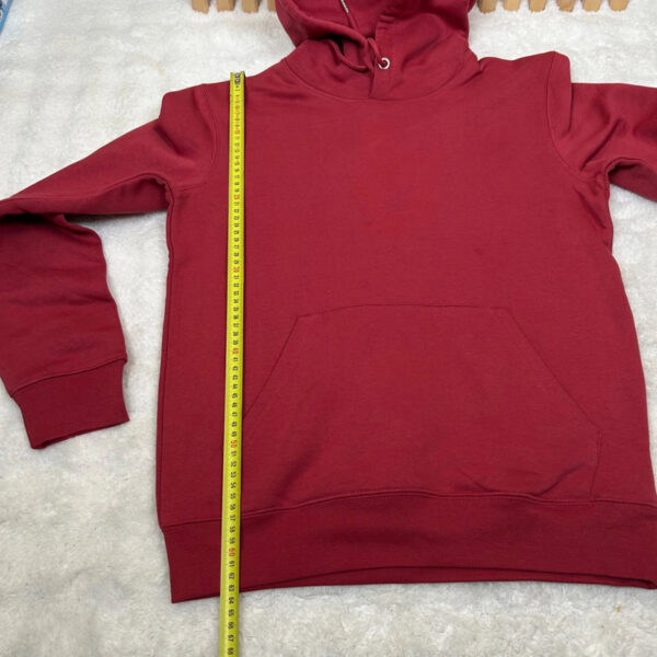 Sweat à capuche Fruit of the Loom femme bordeaux taille S — vue 12