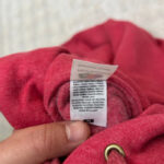 Sweat à capuche Fruit of the Loom femme bordeaux taille S — vue 14