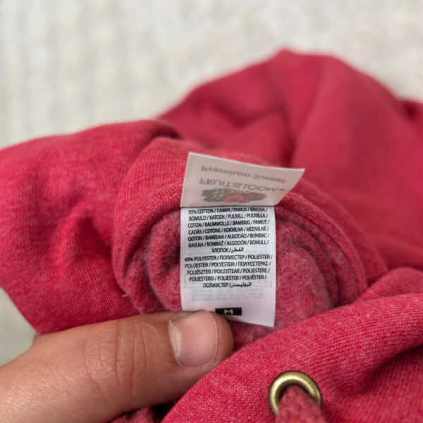 Sweat à capuche Fruit of the Loom femme bordeaux taille S — vue 14