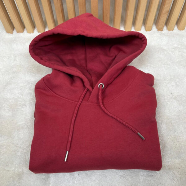 Sweat à capuche Fruit of the Loom femme bordeaux taille S — vue 18