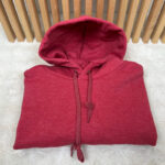 Sweat à capuche Fruit of the Loom femme bordeaux taille S — vue 19