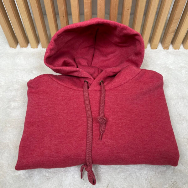 Sweat à capuche Fruit of the Loom femme bordeaux taille S — vue 19